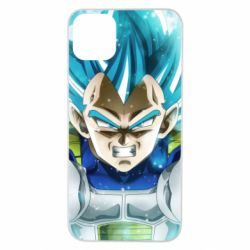 Чехол для iPhone 11 Pro Max Dragon ball Saiyan Blue - PrintSalon