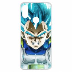 Чехол для Xiaomi Redmi Note 7 Dragon ball Saiyan Blue - PrintSalon