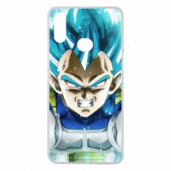 Чехол для Samsung A10s Dragon ball Saiyan Blue - PrintSalon
