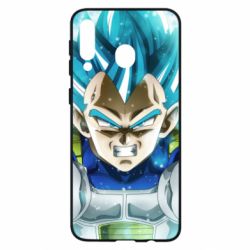 Чехол для Samsung M30 Dragon ball Saiyan Blue - PrintSalon