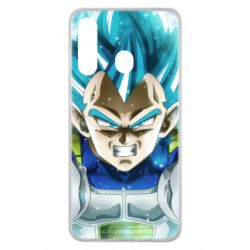 Чехол для Samsung M40 Dragon ball Saiyan Blue - PrintSalon