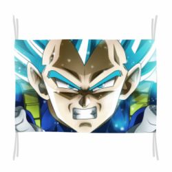 Флаг Dragon ball Saiyan Blue - PrintSalon