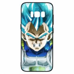 Чехол для Samsung S8 Dragon ball Saiyan Blue - PrintSalon
