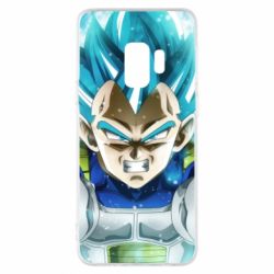 Чехол для Samsung S9 Dragon ball Saiyan Blue - PrintSalon