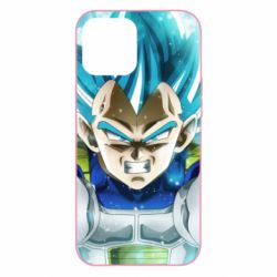 Чехол для iPhone 12 Pro Max Dragon ball Saiyan Blue