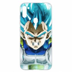 Чехол для Samsung A11/M11 Dragon ball Saiyan Blue - PrintSalon