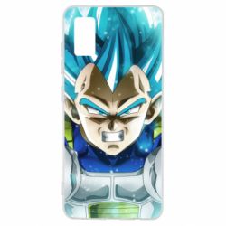 Чехол для Samsung A41 Dragon ball Saiyan Blue - PrintSalon