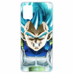 Чехол для Samsung A51 Dragon ball Saiyan Blue - PrintSalon
