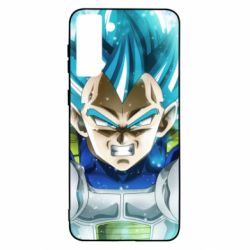 Чехол для Samsung S21+ Dragon ball Saiyan Blue - PrintSalon