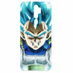 Чехол для Oppo A5/A9 2020 Dragon ball Saiyan Blue - PrintSalon