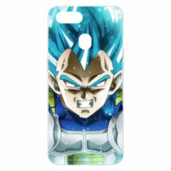 Чехол для Oppo A5s/A12 Dragon ball Saiyan Blue - PrintSalon