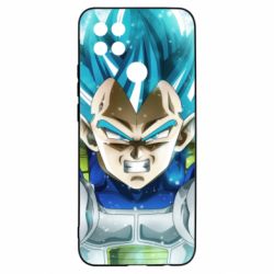 Чехол для Oppo A15s/A15 Dragon ball Saiyan Blue - PrintSalon