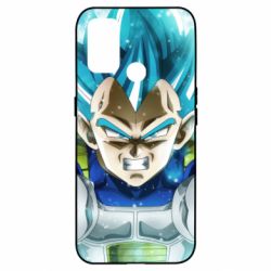 Чехол для Oppo A53/A32/A33 Dragon ball Saiyan Blue - PrintSalon