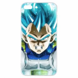 Чехол для iPhone 8 Plus Dragon ball Saiyan Blue - PrintSalon