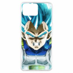 Чехол для Oppo A73 Dragon ball Saiyan Blue - PrintSalon