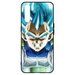 Чехол для Oppo A91/Reno3 Dragon ball Saiyan Blue - PrintSalon