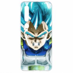 Чехол для Xiaomi Mi10/10 Pro Dragon ball Saiyan Blue - PrintSalon