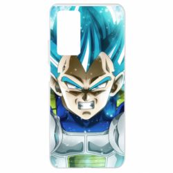 Чехол для Xiaomi Mi 10T/10T Pro Dragon ball Saiyan Blue - PrintSalon