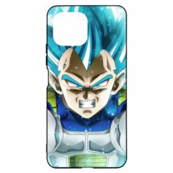 Чехол для Xiaomi Mi11 Lite Dragon ball Saiyan Blue - PrintSalon