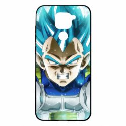 Чехол для Xiaomi Redmi Note 9/Redmi 10X Dragon ball Saiyan Blue - PrintSalon