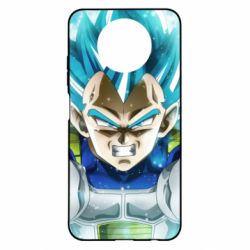Чехол для Xiaomi Redmi Note 9 5G/Redmi Note 9T Dragon ball Saiyan Blue - PrintSalon