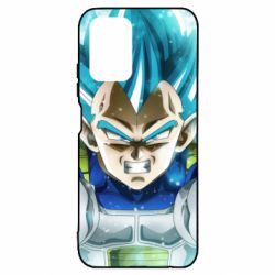 Чехол для Xiaomi Redmi Note 10 Dragon ball Saiyan Blue - PrintSalon