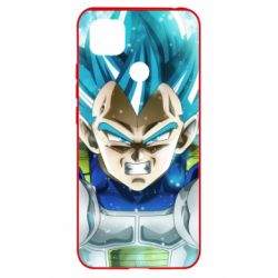 Чехол для Xiaomi Redmi 9c Dragon ball Saiyan Blue - PrintSalon
