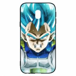 Чехол для Samsung J3 2017 Dragon ball Saiyan Blue - PrintSalon