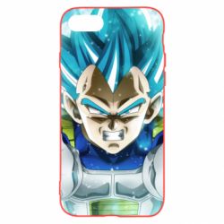 Чехол для iPhone SE 2022 Dragon ball Saiyan Blue - PrintSalon