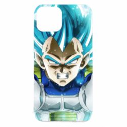 Чехол для iPhone 14 Dragon ball Saiyan Blue - PrintSalon