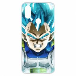 Чехол для Xiaomi Mi A2 Dragon ball Saiyan Blue - PrintSalon