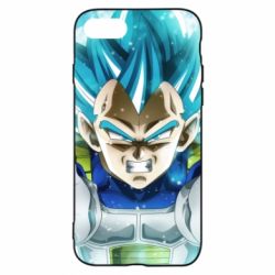 Чехол для iPhone 7 Dragon ball Saiyan Blue - PrintSalon