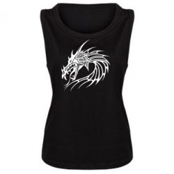Женская майка Dragon - PrintSalon