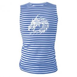 Майка-тельняшка Dragon - PrintSalon