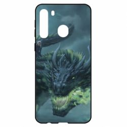 Чехол для Samsung A21 Dragon