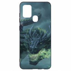 Чехол для Samsung A21s Dragon-PrintSalon Чехол для Samsung A21s Dragon