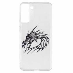 Чехол для Samsung S21+ Dragon - PrintSalon