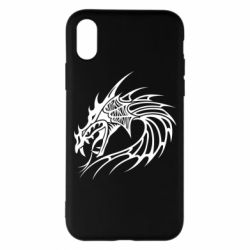 Чехол для iPhone X/Xs Dragon - PrintSalon