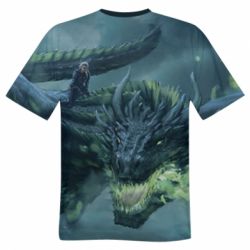Чоловіча футболка 3D Dragon - PrintSalon