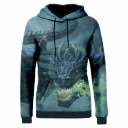 Жіноче 3D худі Dragon-PrintSalon Жіноче 3D худі Dragon