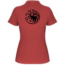 Женское поло Dragons 3 - PrintSalon