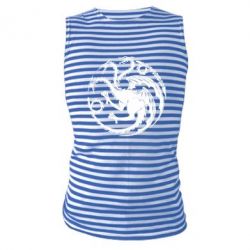 Майка-тельняшка Dragons 3 - PrintSalon