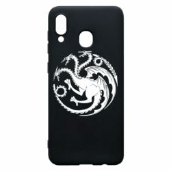 Чехол для Samsung A20 Dragons 3 - PrintSalon