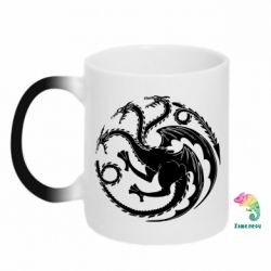 Чашка-хамелеон Dragons 3 - PrintSalon