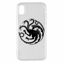 Чехол для iPhone X/Xs Dragons 3 - PrintSalon