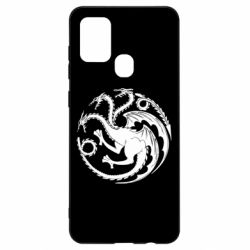Чехол для Samsung A21s Dragons 3-PrintSalon Чехол для Samsung A21s Dragons 3