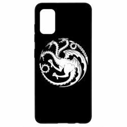 Чехол для Samsung A41 Dragons 3