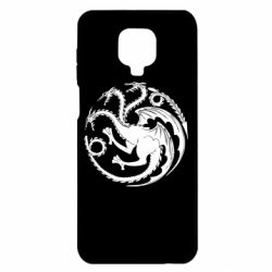 Чехол для Xiaomi Redmi Note 9S/9Pro/9Pro Max Dragons 3 - PrintSalon