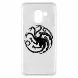 Чехол для Samsung A8 2018 Dragons 3 - PrintSalon