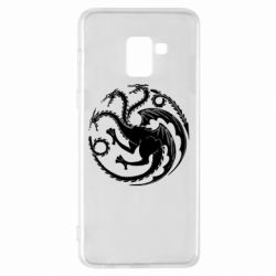 Чехол для Samsung A8+ 2018 Dragons 3 - PrintSalon